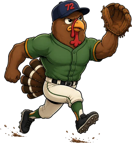 Turkey Trotters mascot